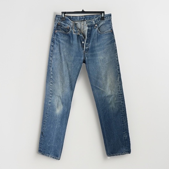 Levi's Other - Levis 501xx Vintage USA 30x30 Jeans Faded 33x34